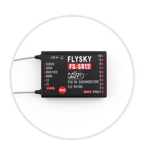 Flysky SR12 Receiver ANT Protocol 12 Channel