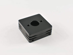 CEN GS528 CNC Motor Mount (Matte Black, Cooling) M4 Reeper