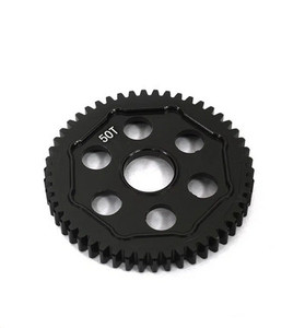 Integy 33647BLACK 50T Hard Anodized Transmission Gear for Losi 1/4 Promoto-MX Motorcycle