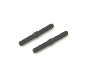 Kyosho IF287 Hard Upper Adjust Rod (Steel/Rear/2pcs)