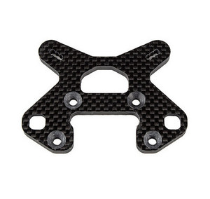 Team Associated 81633 RC8B4.1 FT Front Shock Tower, 26.5, carbon fiber