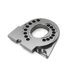 Integy 28020GUN Motor Mounting Plate for Traxxas TRX-4 Scale & Trail Crawler (TRX 8290)