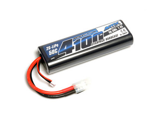 LRP 430414 ANTIX 4100mAh - 7.4V - 50C LiPo Battery - Car Stickpack Hardcase - Tamiya Plug