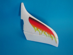 E Sport Phoenix 0005 VERTICAL STABILISER WITH CONTROL HORNS