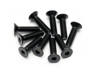 HPI 94531 FLAT HEAD SCREW 4x15mm (HEX SOCKET/10pcs)