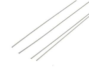 Evergreen 214 White Polystyrene 1/8" Rod 0.125 x 14" / 3.2mm x 36cm (4)