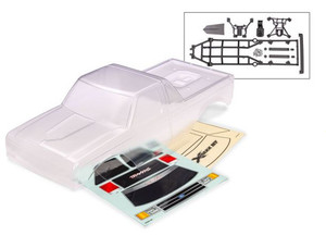 Traxxas 7691 X-Monster Ford F-150 Clear Body 1/6