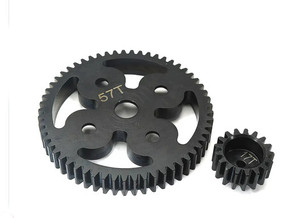 Integy BAJ110 HD Steel Gear Set 17T+57T for Baja 5B, 5T & 5B2.0 (HPI 85432)