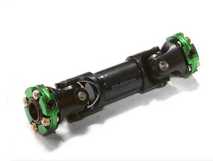 Integy 26653GREEN Universal Drive Shaft 55-65mm for Custom 1/14 Semi-Tractor Truck