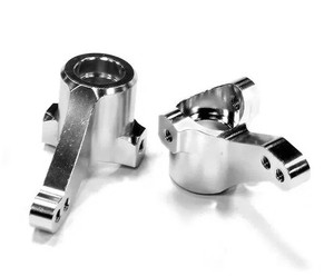 Integy T8686SILVER Steering Knuckles for HPI Ken Block WR8 3.0 (HPI 101208, 108078)