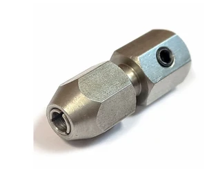 JK FC614S Flex Shaft Coupler 5mm x 4mm Stainless Steel