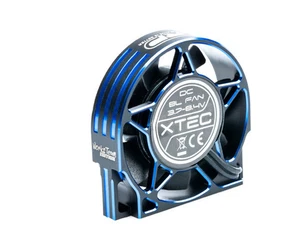 LRP 501838 Aluminium SuperHighRev. motor fan V2 - 40x40x10mm / 1S/2S / receiver connector