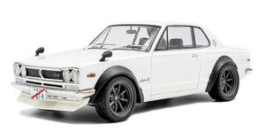 Solido 1813001 Nissan Skyline (C10) Hakosuka Solido Works - Pearl White - 1970 1/18