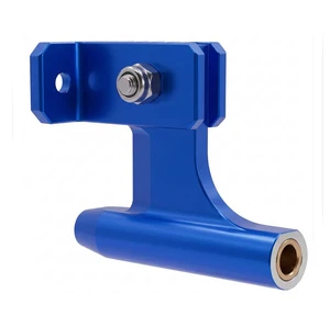 Integy 34311BLUE 503B08 TFL 4mm Aluminum Strut LxH=38x33mm w/ Mounting Bracket LxWxH=25x23x12mm