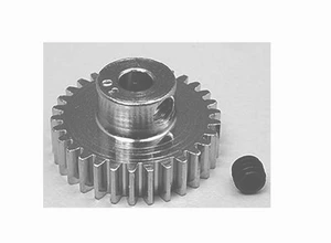 Robinson Racing 1030 Nickel Plated Steel Pinion 30T 48P 1/8 Bore