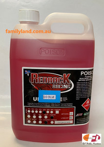 Redback  Klotz Power Nitro Fuel 20% NITROmethane, 20% Synthetic, 5 litre (Compatible Cool Power 3420)