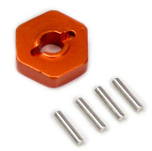 Venom 4155O Alu.Wheel Hex Adaptor - Orange (4pcs)/1/16 Slash Venom 4155O Alu.Wheel Hex Adaptor - Orange (4pcs)/1/16 Slash