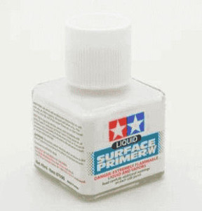 Tamiya 87096 Liquid Surface Primer 40ml - White Tamiya 87096 Liquid Surface Primer 40ml - White