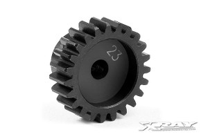 Xray 385623 Steel pinion gear 23T/48 pitch,2mm hole (shaft) Xray 385623 Steel pinion gear 23T/48 pitch,2mm hole (shaft)