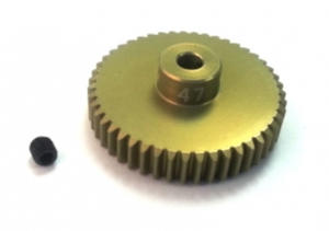 3 Racing PG4847 Pinion Gear 47T 48 Pitch (7075 w/Hard Coating)