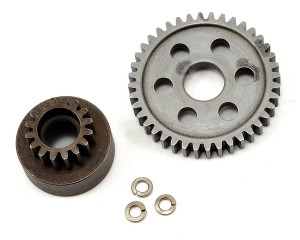 Robinson racing 8040 Steel Clutch beel 16T & spur gear 40Tcombo Robinson racing 8040 Steel Clutch beel 16T & spur gear 40Tcombo