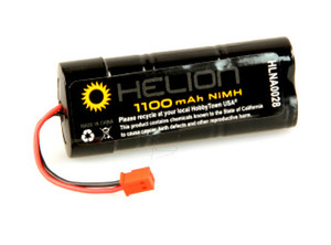 Helion HLNA0028 Battery, 7.2V 1100mAh, NiMH