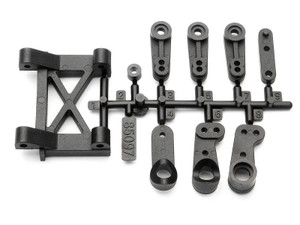 HPI 85097 CENTER POST/SERVO HORN/STEERING CRANK SET