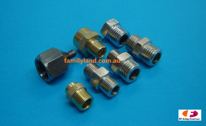 NHDU 7 Universal Connectors for Airbrush/Compressor Line