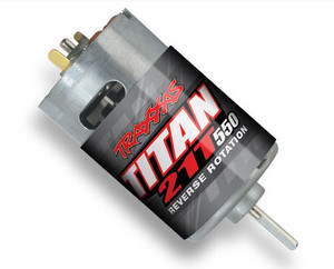 Traxxas 3975R Motor, Titan 550, reverse rotation (21-turns/ 14V)