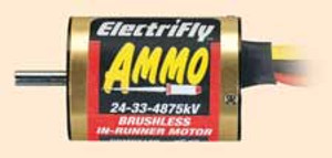 Great Planes G5170 Ammo In-runner Br/less Motor 24-33-4875kv Great Planes G5170 Ammo In-runner Br/less Motor 24-33-4875kv