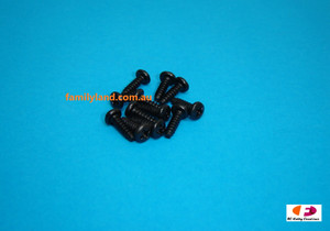 HBX S030 Round Head Self Tapping Screws 3x10mm (12pcs)