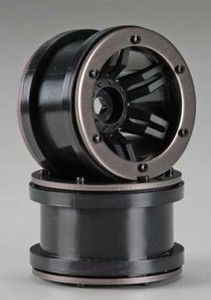Axial AX8091 2.2 Rockster Beadlocks (Black/ 2pcs) 1/10 Axial AX8091 2.2 Rockster Beadlocks (Black/ 2pcs) 1/10