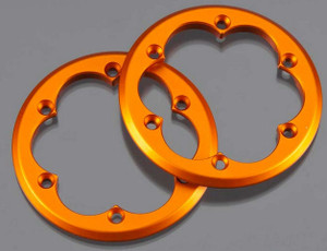 Axial AX08132 2.2 VWS Machined Beadlock Ring (Orange) (2pcs)1/10 Axial AX08132 2.2 VWS Machined Beadlock Ring (Orange) (2pcs)1/10