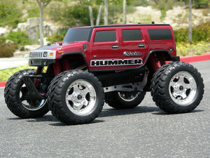HPI 7165  HUMMER H2 CLEAR BODY 1/10 (WB 190mm)