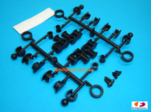 Vision VSKT750010 1/10th Car Stealth Body Mount Set