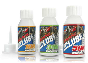 Traxxas 5136X Differential oil kit (1 each: 10K, 30K, 50K weight