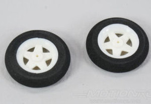 Du-Bro 123MS 1.23" Micro Sport Wheels (2pcs)