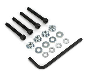 Du-Bro 130 Socket Hd. Bolt & Blind Nut Set 6-32 x 1" (QTY/PKG: 4