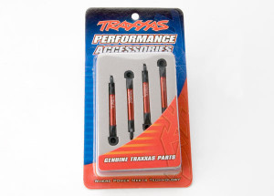 Traxxas 7018X Push rods, aluminum (red-anodized) (4) /Revo 1/16 Traxxas 7018X Push rods, aluminum (red-anodized) (4) /Revo 1/16