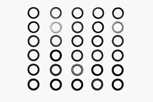 Tamiya 53586 4x6mm Shim Set (3 Types/10pcs Each)