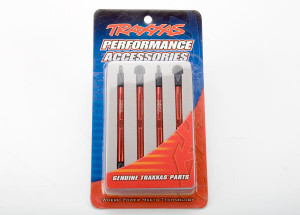 Traxxas 7138X Toe links, aluminum (red-anodized) (4) Traxxas 7138X Toe links, aluminum (red-anodized) (4)