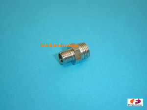 Hseng A3 Air Adaptor 1/8"BSP Male to 1/4" BSP Male