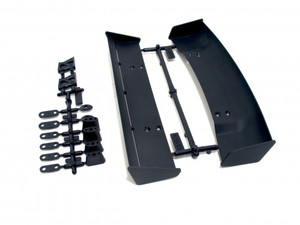 HPI 85197 MOLDED WING SET (TYPE A & B / 10TH SCALE / BLACK)
