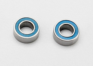 Traxxas 7019 Ball bearings, blue rubber sealed (4x8x3mm) (2)