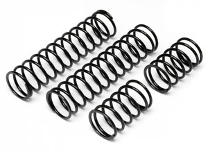 HPI 86762 SHOCK SPRING SET 23x155x2.4mm 17.5COILS (BLACK