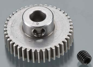 Robinson Racing 2043 Hard 5mm Bore 48 Pitch Machined Pinion 43T Robinson Racing 2043 Hard 5mm Bore 48 Pitch Machined Pinion 43T