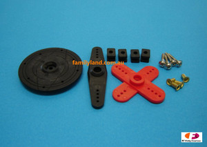 Hitec 55712 Heavy Duty Splined Horn Set Hitec 55712 Heavy Duty Splined Horn Set