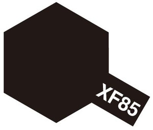 Tamiya 81785 Acrylic Mini XF-85 Rubber Black - 10ml Bottle Tamiya 81785 Acrylic Mini XF-85 Rubber Black - 10ml Bottle