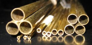 K&S 8140 Brass Tube 17/32x12" (.014 Wall) (1pc)