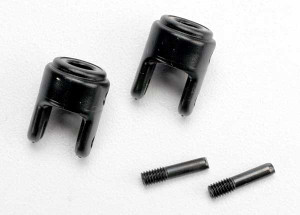 Traxxas 5528 Differential output yokes (2)/yoke pins M3/12.5 (2)